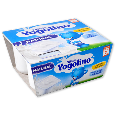 Yogolino Natural Nestlé Pack 4X100 Gr 400 g