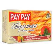 Chipirones en salsa americana Pay Pay con aceite de girasol
