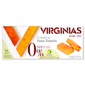 Torró de crema cremada sense sucres afegirts 0% Virginias