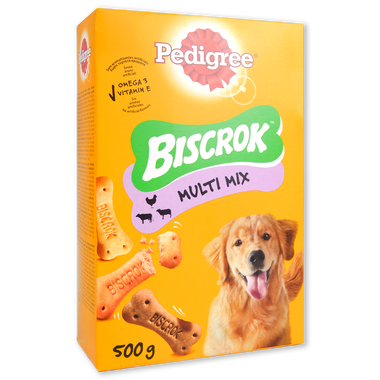 Biscrock para perro PEDIGREE, caja 500 g