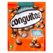 Bolas de cacahuete con chocolate Conguitos