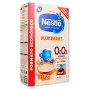 Papillas multicereales Nestlé 0%