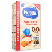 Papillas multicereales Nestlé con galleta Maria