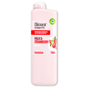 Imagen de Gel de baño Dicora strawberry & milk