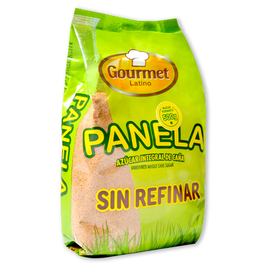 Panela pulverizada Gourmet latino 500 g