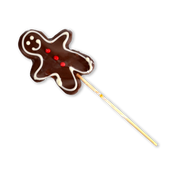 Piruleta muñeco de Navidad marshmallow