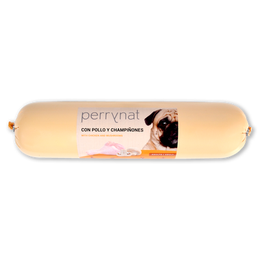 Salchicha para perros Perrynat con Pollo y ChampiÑones 800 g