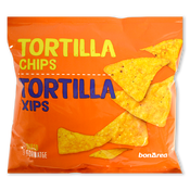Tortilla xips sabor a formatge