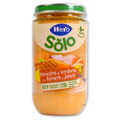 Potet verdures, vedella i pernil Hero Solo