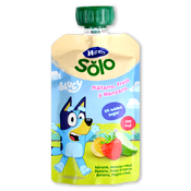 Puré platan, maduixa i poma Hero Solo pouch