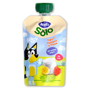 Puré yogur, platano y fresa Hero Solo