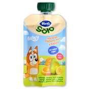 Puré naranja, platano y pera Hero Solo con galleta pouch