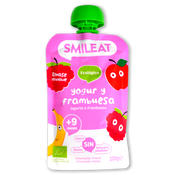 Puré iogurt i gerds Smileat ecològic pouch