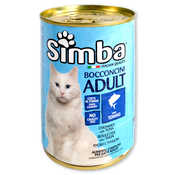 Comida para gato albondigas con atún Simba lata