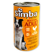 Imagen de Comida para perro albondigas de pollo Simba lata