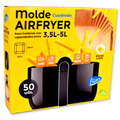 Imagen de Molde airfryer cuadrado Fliss 3,5l-5l