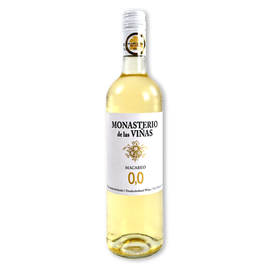 Vino blanco 0,0 Monasterio de las Viñas 75 cl