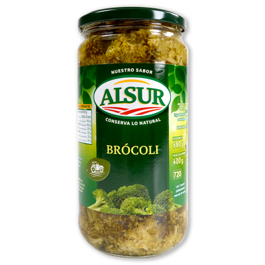 Brócoli Alsur frasco 360 g