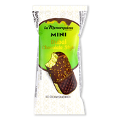 Helado mini sándwich la Menorquina dubai chocolate paq. de 6 u.