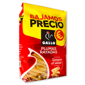 Pasta macarron Gallo pluma rallada