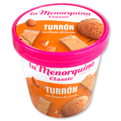 Gelat torró la Menorquina