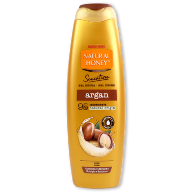 Gel de baño sensacions Natural Honey argán 650 ml