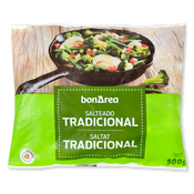 Saltejat de verdures tradicional