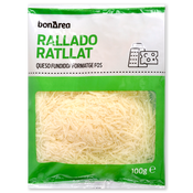 Queso rallado fundido