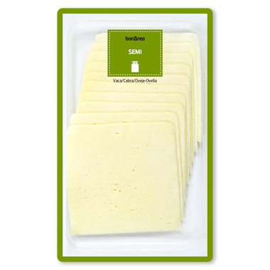 Queso semicurado lonchas 200 g