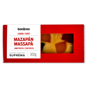 Torró de massapà amb fruites