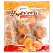 Magdalenas de huevo