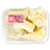 Ossos blancs de porc salats