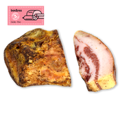 Taco de guanciale curado