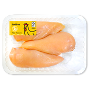 Pechuga de pollo amarillo entera