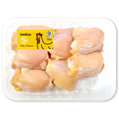 Contramuslos de pollo amarillo