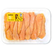 Filete de pechuga de pollo amarillo
