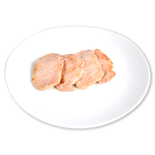 Llom de porc filetejat a la planxa