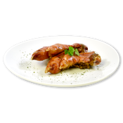 Peus de porc cuits