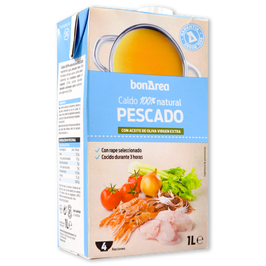 Caldo natural de pescado 1 l