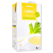 Crema de puerros