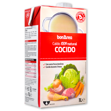 Caldo natural de cocido 1 l