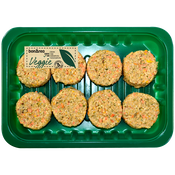 Mini burger vegana de quinoa 8 u.