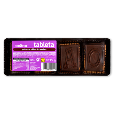 Galletas de chocolate 12 u. 150 g