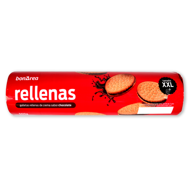 Galletas rellenas de chocolate 500 g