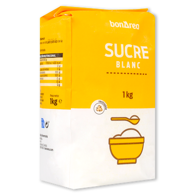 Azúcar blanco paquete 1 kg