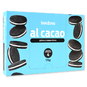 Galletas al cacao rellenas