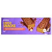 Choco snacks sabor avellana paq. 10
