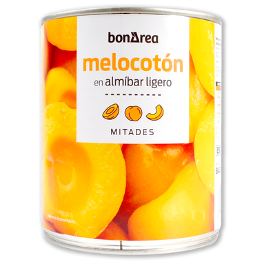 Melocotón en almíbar ligero 480 g