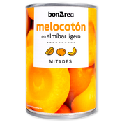 Melocotón en almíbar ligero