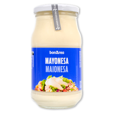 Mayonesa frasco de cristal 450 ml